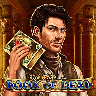 Book of Dead Egyptian-themed slot tile at Casa Pariurilor