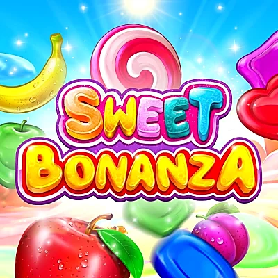 Sweet Bonanza online slot game tile available at Casa Pariurilor
